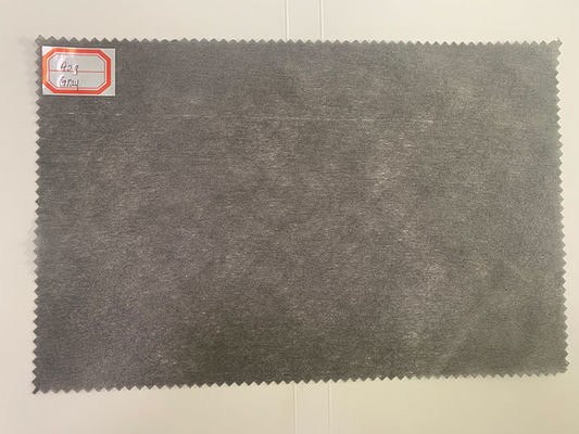 30g poliestrowa włóknina spunlaced szara na podłoże ze sztucznej skóry.