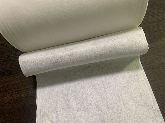 50g Biała 100% wiskozowa włóknina z włókniny spunlace, tkanka bawełniana, ręcznik do twarzy, chusteczki nawilżane