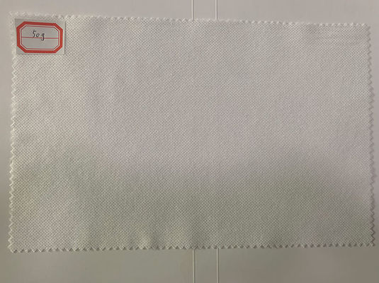 50g Biała 100% wiskozowa włóknina z włókniny spunlace, tkanka bawełniana, ręcznik do twarzy, chusteczki nawilżane